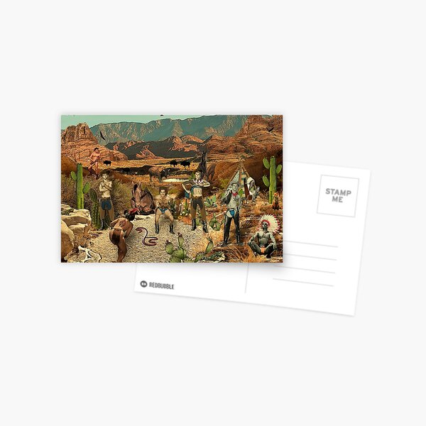 Gay West Postcard