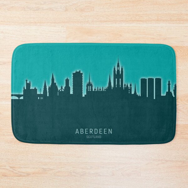 Item preview, Aberdeen Scotland Skyline designed and sold by ArtPrints.