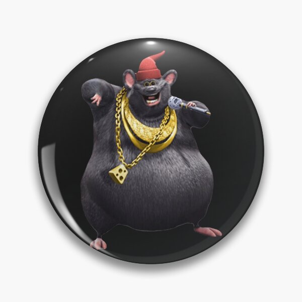 Biggie Cheese Meme Mouse Pin for Sale by DonutEmpire