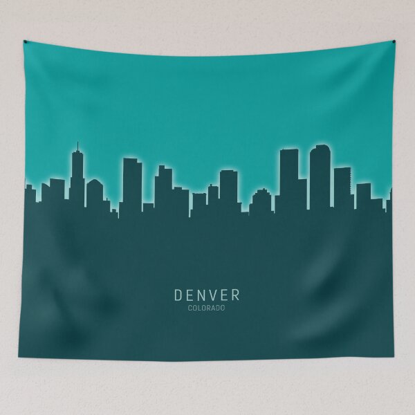 Item preview, Denver Colorado Skyline designed and sold by ArtPrints.