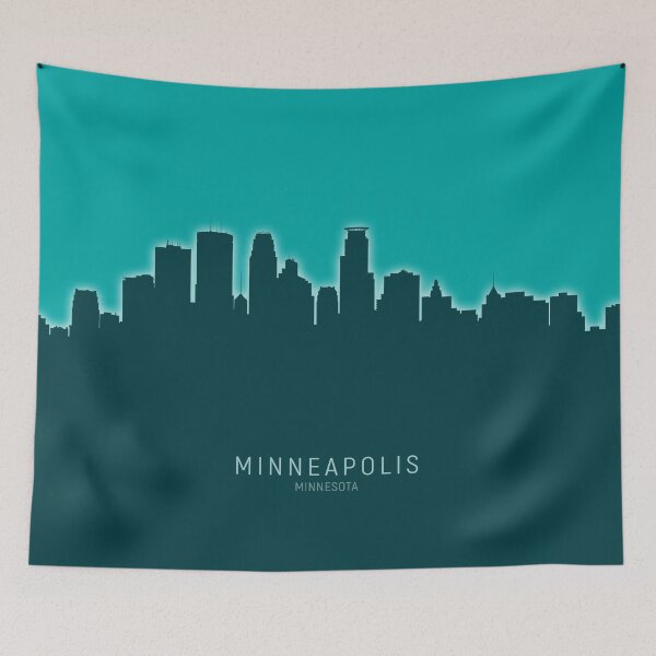Item preview, Minneapolis Minnesota Skyline designed and sold by ArtPrints.