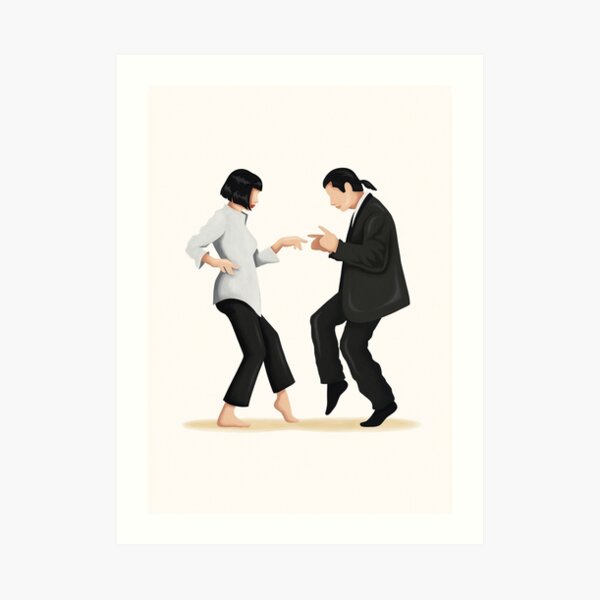 Pulp Fiction Art Print