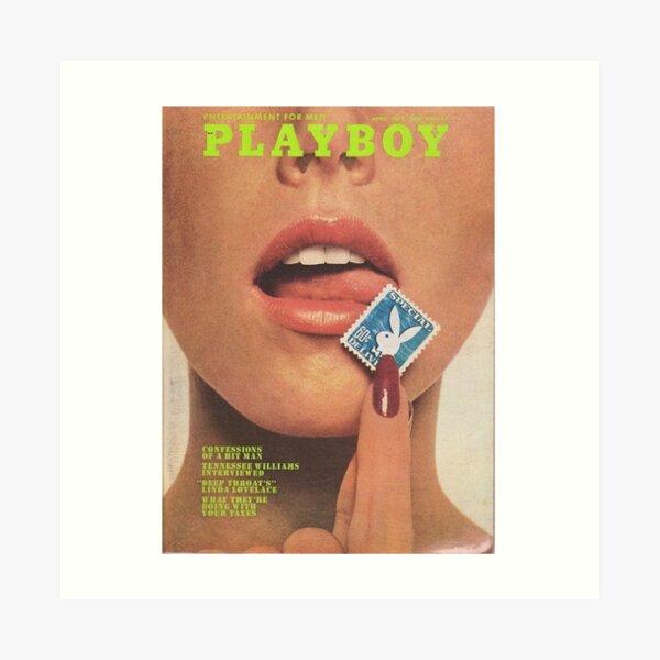Vintage Playboy Art Print