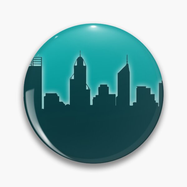 Artikelvorschau, Perth Australia Skyline entworfen und verkauft von ArtPrints.