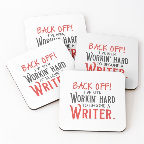 Item preview, Back off! I've been working hard to become a Writer! designed and sold by jazzydevil.