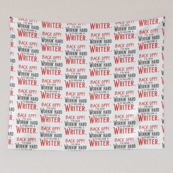 Item preview, Back off! I've been working hard to become a Writer! designed and sold by jazzydevil.