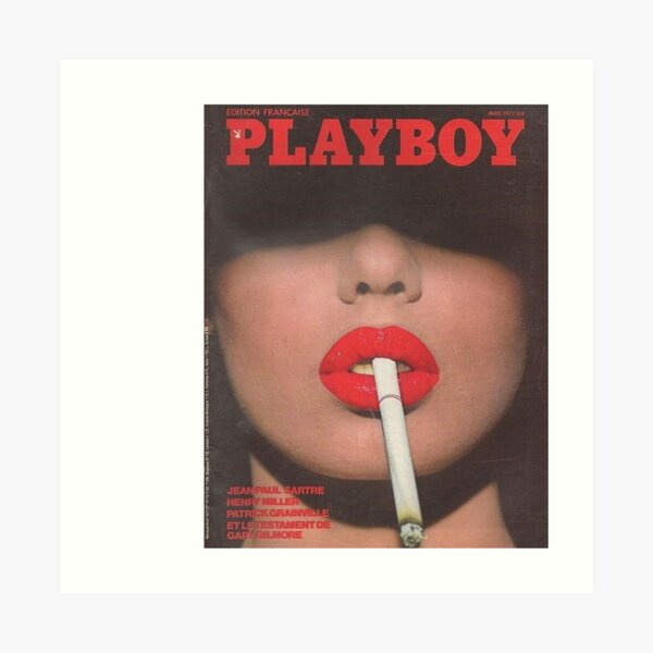 Vintage Playboy Art Print