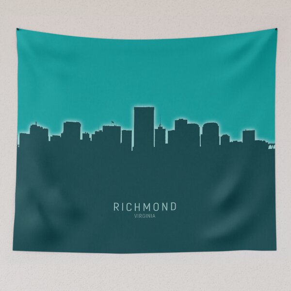 Item preview, Richmond Virginia Skyline designed and sold by ArtPrints.