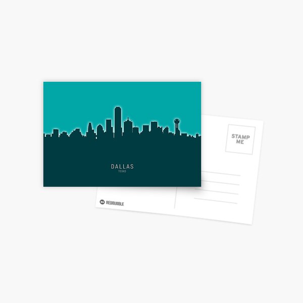 Item preview, Dallas Texas Skyline designed and sold by ArtPrints.