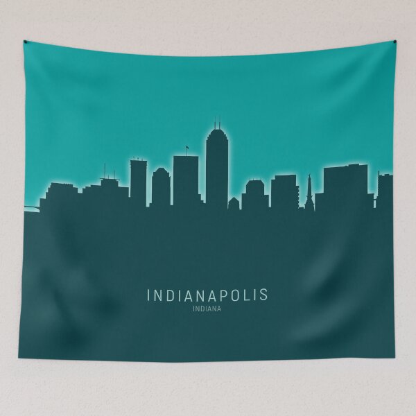 Item preview, Indianapolis Indiana Skyline designed and sold by ArtPrints.