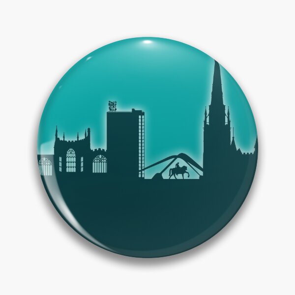 Item preview, Coventry England Skyline designed and sold by ArtPrints.