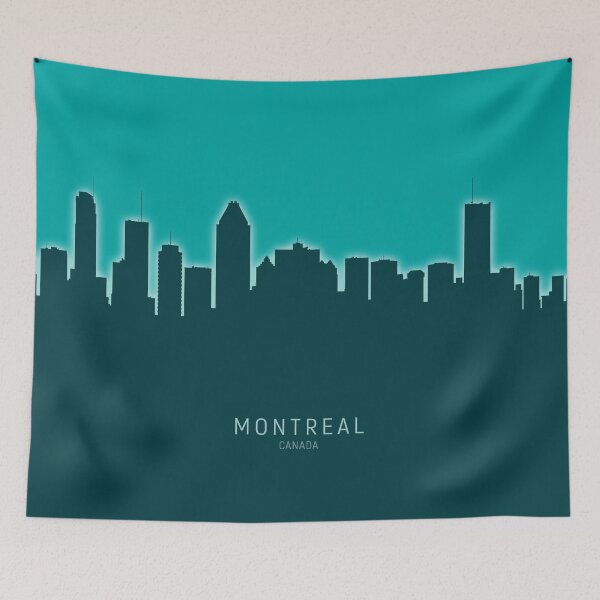 Item preview, Montreal Canada Skyline designed and sold by ArtPrints.
