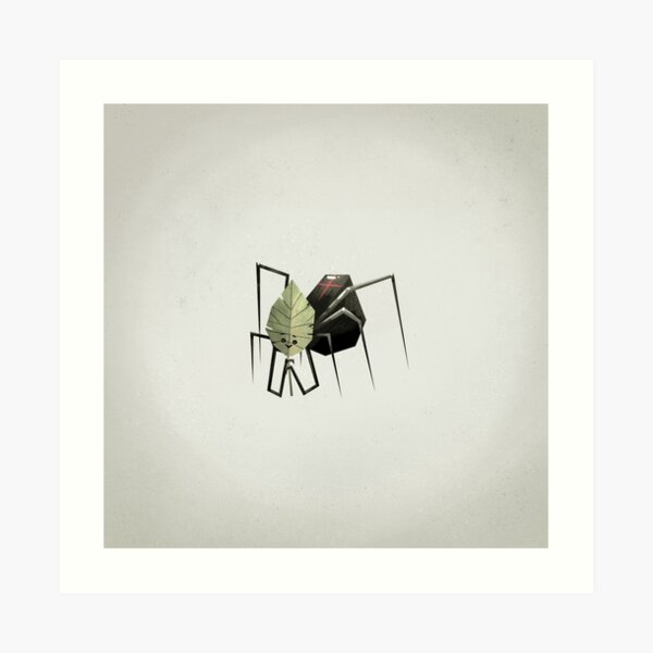 The Non-Menacing Spider Art Print