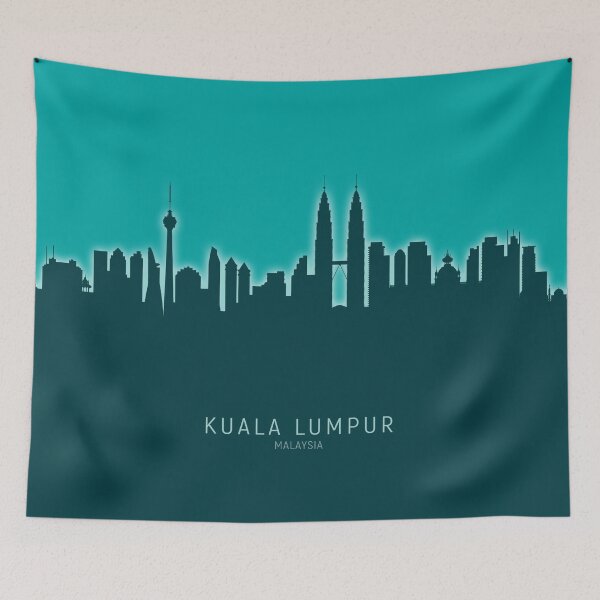 Item preview, Kuala Lumpur Malaysia Skyline designed and sold by ArtPrints.