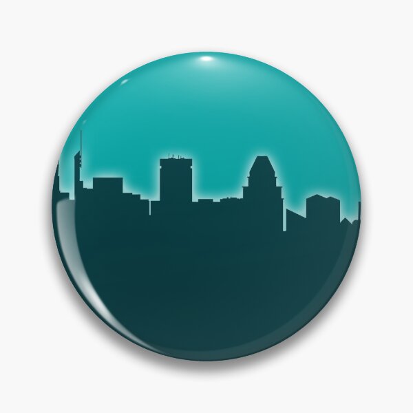 Item preview, Baltimore Maryland Skyline designed and sold by ArtPrints.
