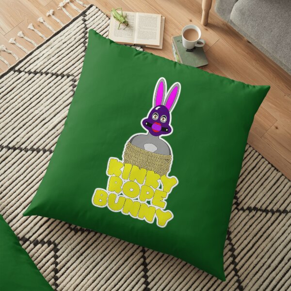 bunny floor pillow