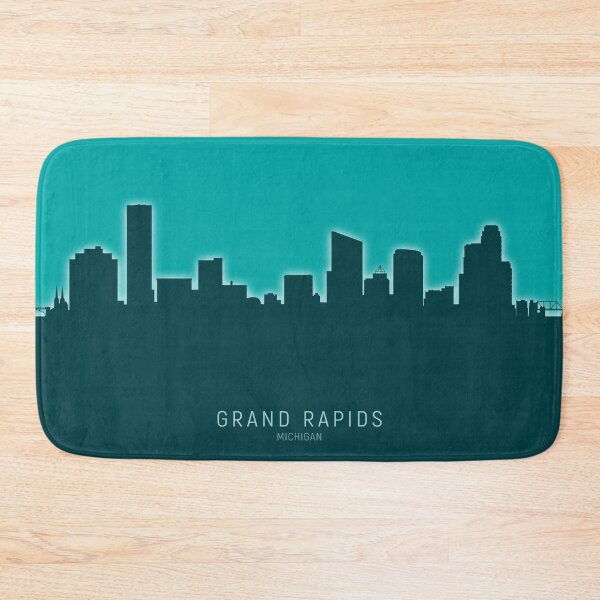 Item preview, Grand Rapids Michigan Skyline designed and sold by ArtPrints.