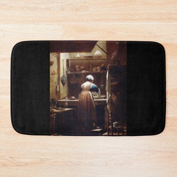 Item preview, The Kitchenmaid (Crespi) designed and sold by ArtHistorical.