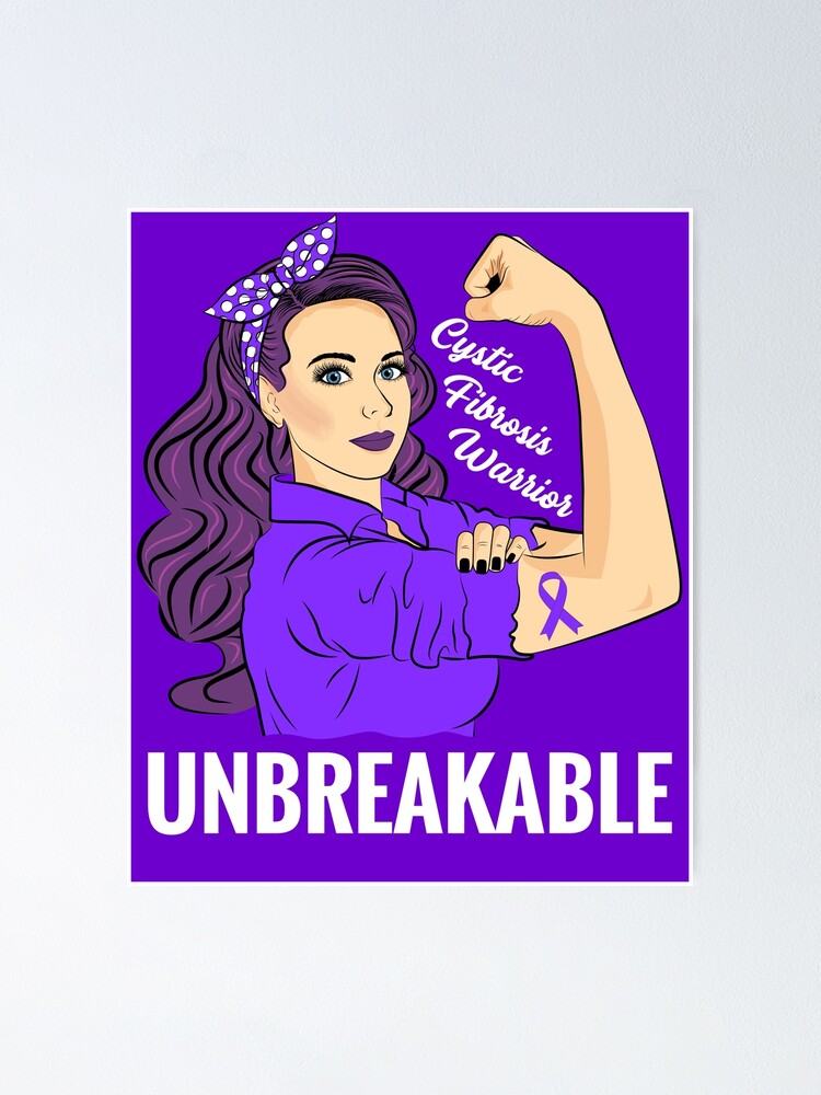 Cystic Fibrosis Warrior Unbreakable T-Shirt Cystic Fibrosis Warrior Unbreakable T-Shirt