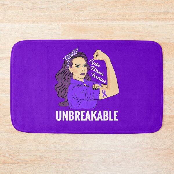 Item preview, Cystic Fibrosis Warrior Unbreakable CF Awareness designed and sold by ZNOVANNA.