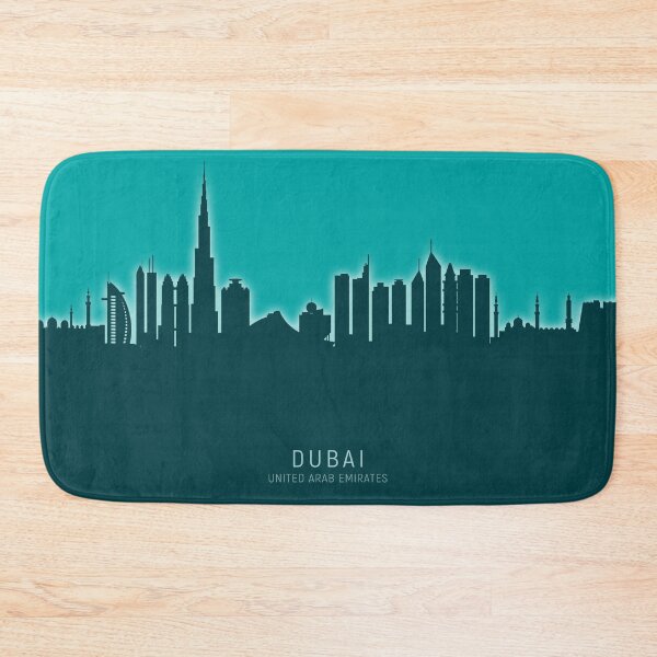 Aperçu de l'œuvre Dubai Skyline créée et vendue par ArtPrints.