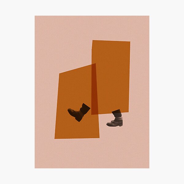 'Step to it!' Photographic Print