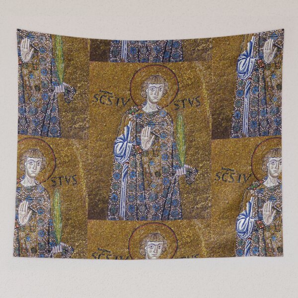 Item preview, Portrait of a saint with Halo designed and sold by Vintage Designs +.