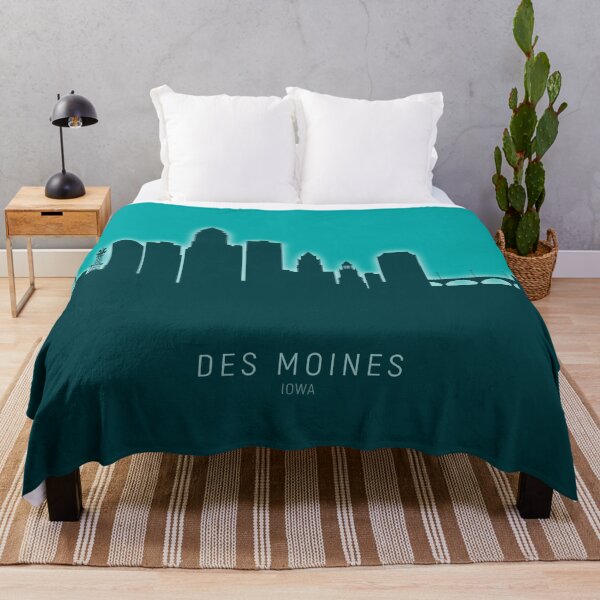 Item preview, Des Moines Iowa Skyline designed and sold by ArtPrints.