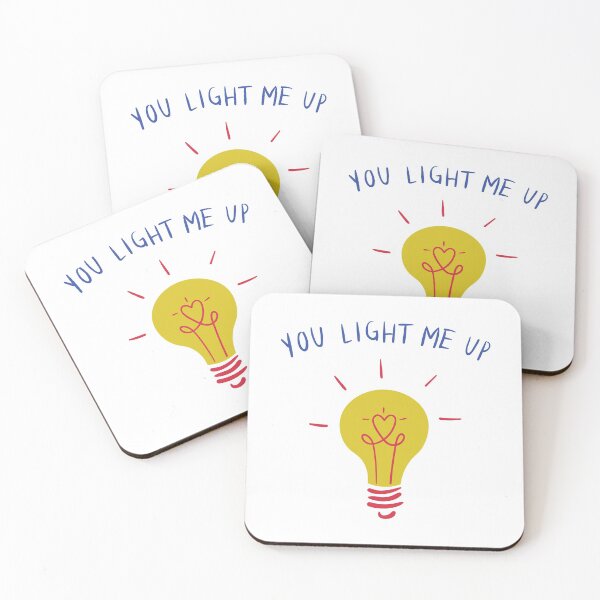 Item preview, Love puns lightbulb you light me up designed and sold by javes93.