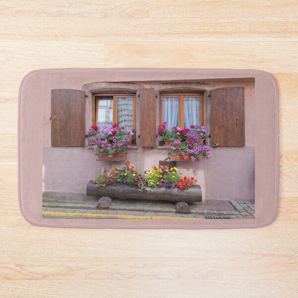 Item preview, Two Windows and Colorful Flowers designed and sold by Yair Karelic.