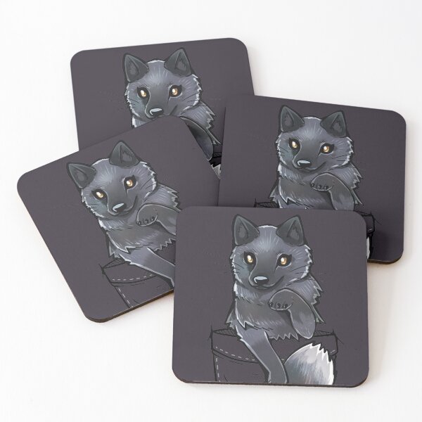 Item preview, Pocket Cute Silver Fox designed and sold by TechraNova.