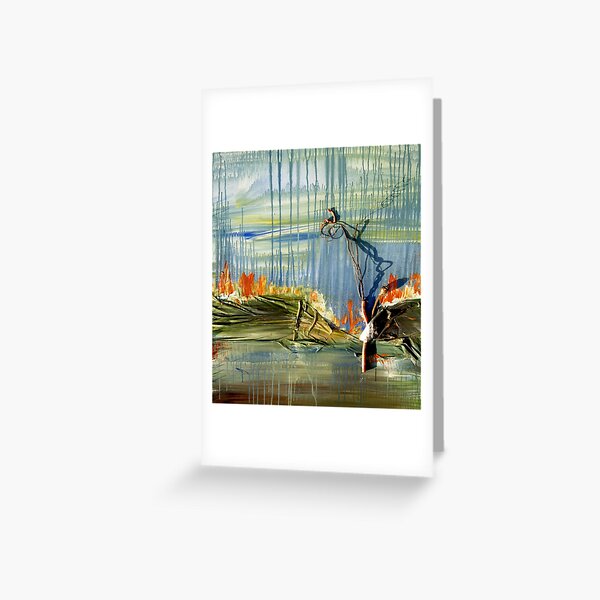 Blue Sky Mine Greeting Card