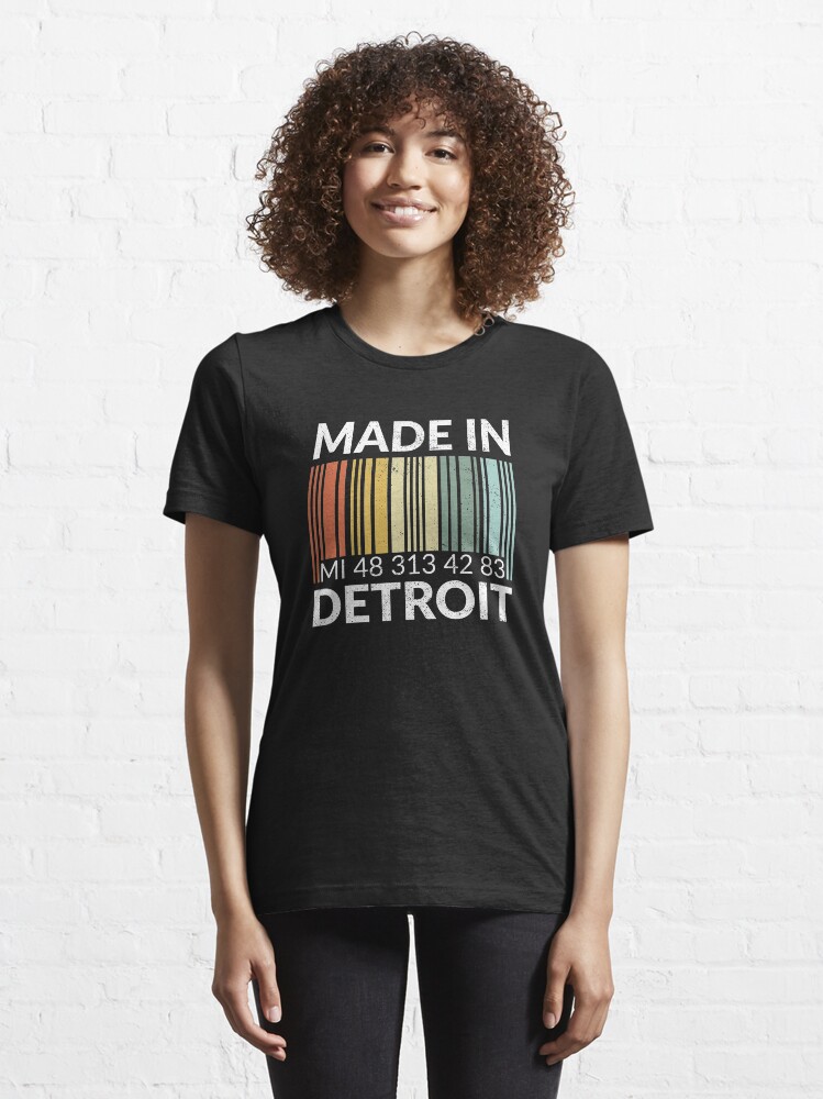 Made in detroit t sales shirt