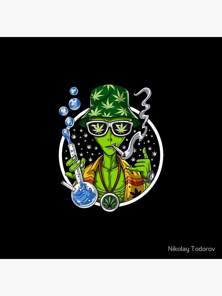 Disover Weed Alien Stoner | Pin