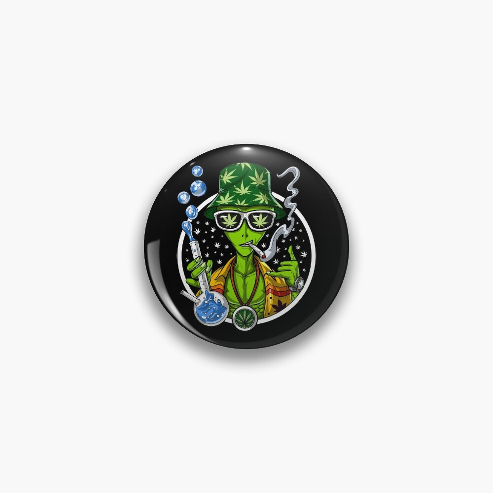 Disover Weed Alien Stoner | Pin