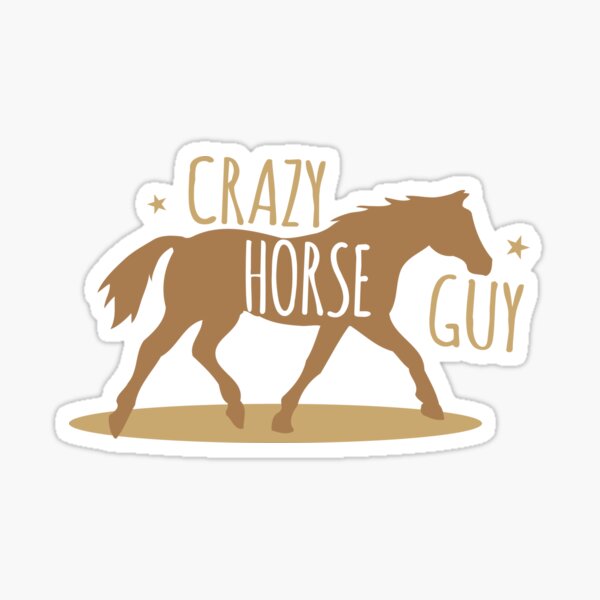 Item preview, Crazy horse guy designed and sold by jazzydevil.