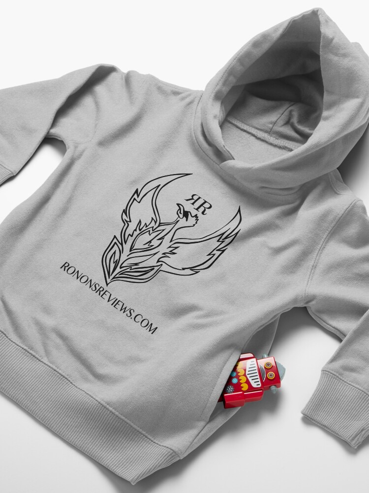 Alternate view of Ronon's Reviews Official Merch Toddler Pullover Hoodie
