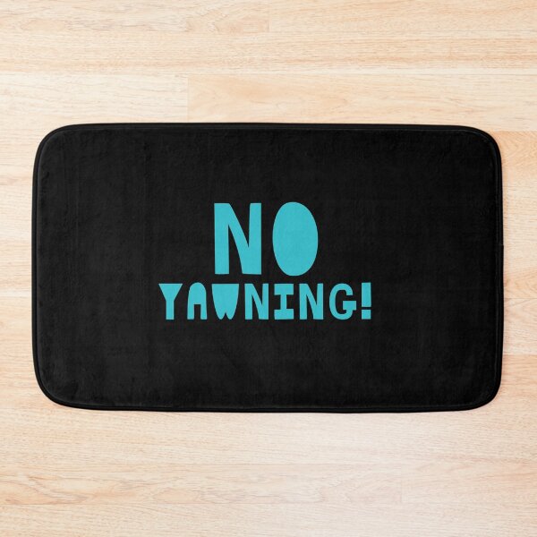 Item preview, No yawning designed and sold by jazzydevil.