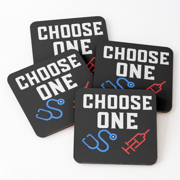 Item preview, Nurse Humor -Choose One: stethoscope or syringe? designed and sold by Radu Matei.