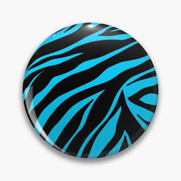 Artikelvorschau, Blauer Zebradruck entworfen und verkauft von NobodysHero.