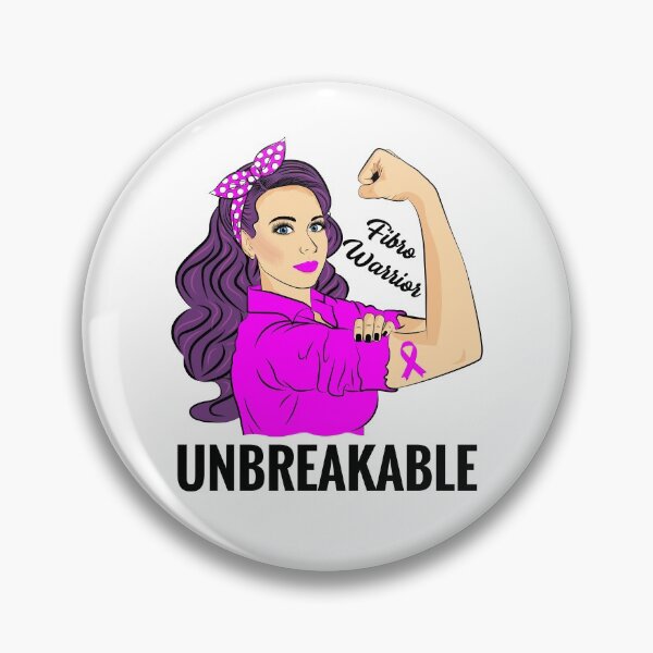 Item preview, Fibromyalgia Fibro Warrior Unbreakable Awareness designed and sold by ZNOVANNA.