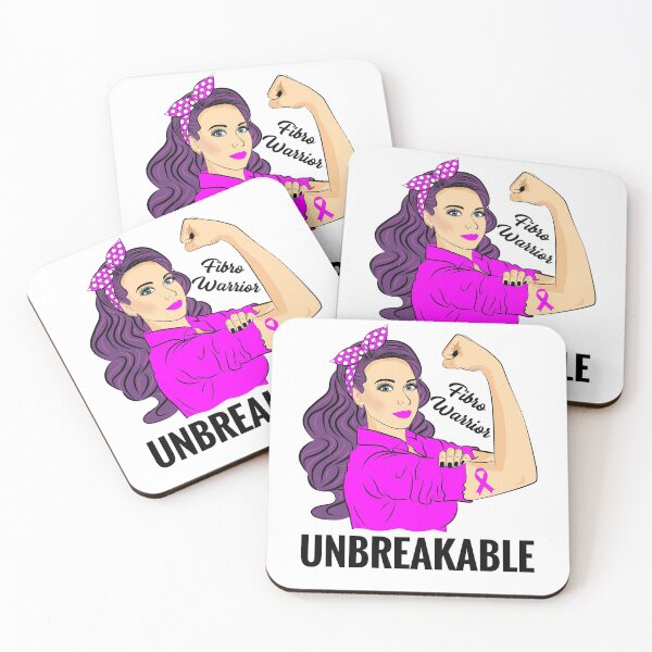 Item preview, Fibromyalgia Fibro Warrior Unbreakable Awareness designed and sold by ZNOVANNA.