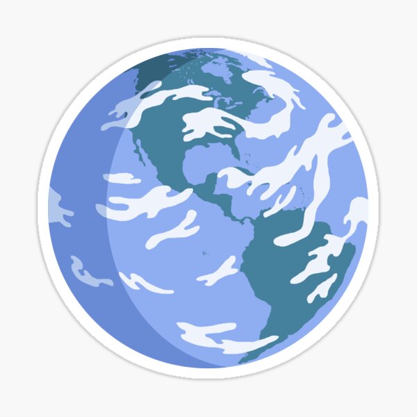 Earth Sticker