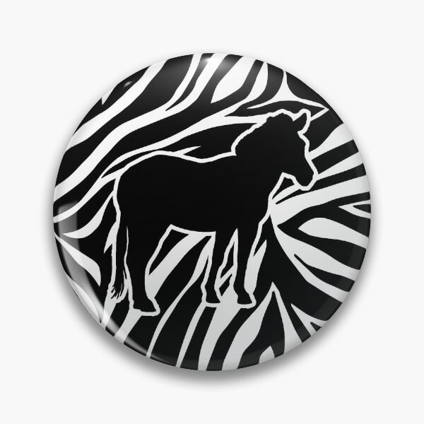 Item preview, Zebra Silhouette designed and sold by NobodysHero.