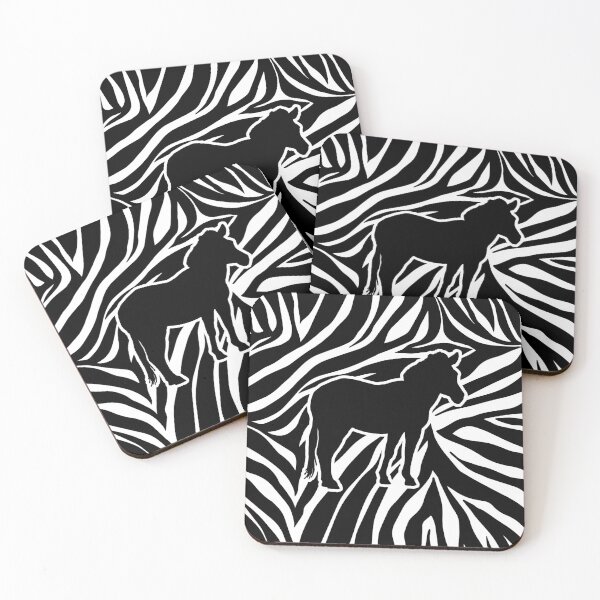 Item preview, Zebra Silhouette designed and sold by NobodysHero.