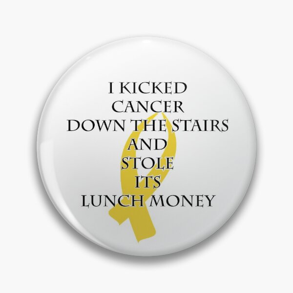 Item preview, Cancer Bully (Gold Ribbon)  designed and sold by blakcirclegirl.