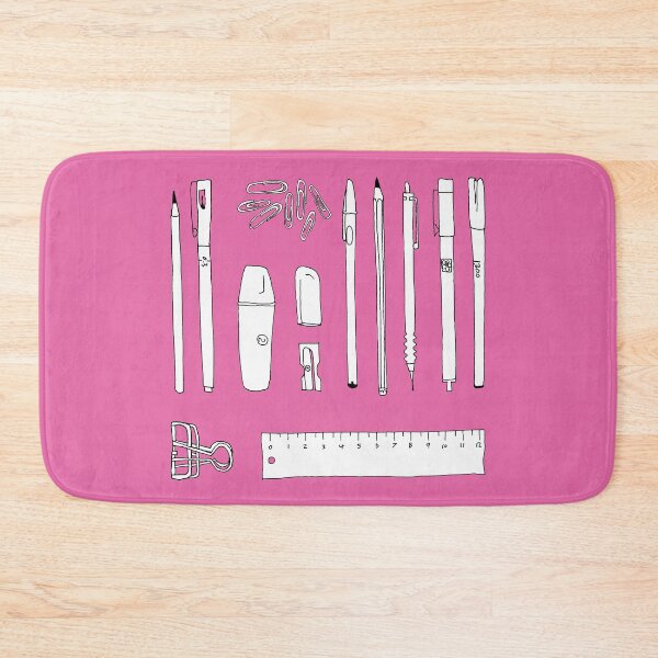 Item preview, Office supplies pink version designed and sold by Aidi Riera.