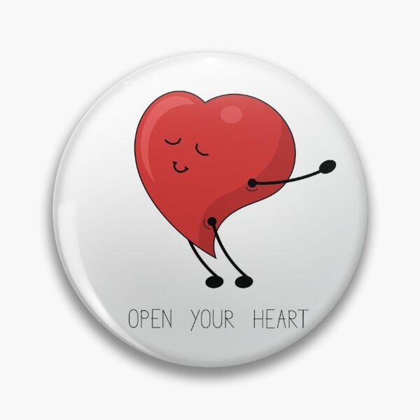 Item preview, Open your heart drawing designed and sold by SooperYela.