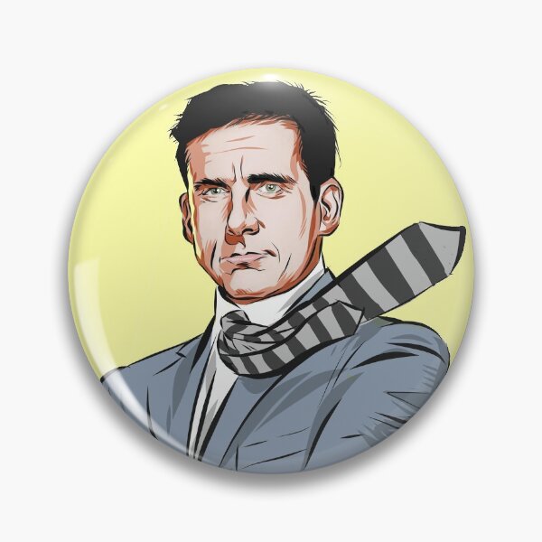 Item preview, Steve Carell - An illustration by Paul Cemmick designed and sold by TIGERDAVER.