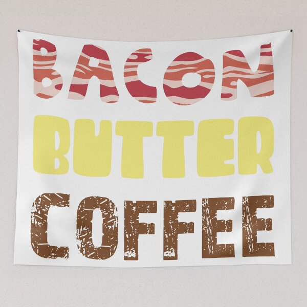 Item preview, Bacon, Butter, Coffee designed and sold by square-lemon.